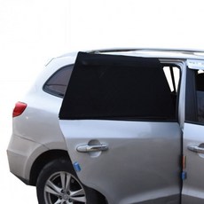 차 햇빛 가리개 창문 차량 자석 2P 차량방충망 차량모기장 햇빛가리개 모기장 차박 방충망+글로벌커머스랩벌Shop, 화이트