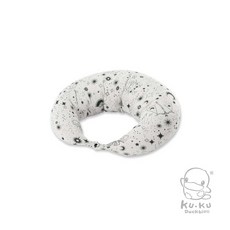 桃園小太陽 酷咕鴨 KUKU PLUS 涼感授乳月亮枕 (月亮枕/孕婦枕/哺乳枕/媽媽枕/餵奶枕), 自信灰(涼感布)