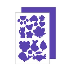 아띠꼴로 1+1 1세트 침낭 텐트 패딩 보수 스티커 수선패치 테이프, 다크퍼플(디자인+무지), 1개