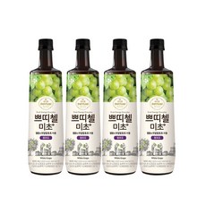 쁘띠첼 미초 청포도, 900ml, 4개