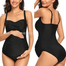 태교여행 만삭 임부 아쿠아로빅 수영복 호텔 실내수영장