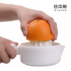 신선한 과일 쥬스 만들기 MADE IN JAPAN 레몬 오렌지 착즙 즙짜개 스퀴져, 1개, 230ml