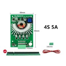 리튬 및 Lifepo4 배터리 팩 용량 모듈 밸런서 이퀄라이저 5A 8A 12A 4-24S 13S 16S, 미국, 4S 5A