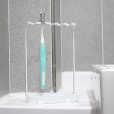 칫솔걸이 받침대 화이트 칫솔거치대 스탠드칫솔꽂이moo36AYh
