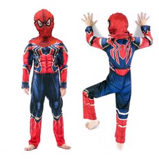 스파이더맨 고급형 가면 장갑 세트 핼러윈 아동 의상