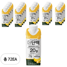 더단백 드링크 바나나, 250ml, 72개