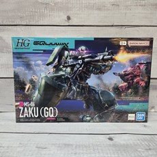 BANDAI HG 1/144 MS-06 ZAKU 薩克模型，經典機動戰士重現，組裝模型收藏, 1個