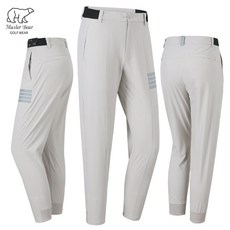마스터베어 봄 가을 남자 조거 바지 팬츠 골프바지 골프웨어 허리밴딩 남성 캐주얼 슬랙스 면바지 MB