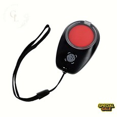 인주 키링 휴대용 인감 도장 도구 인장함 학생용 장식 소품