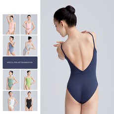 兒童吊帶背心芭蕾舞緊身衣女孩經典舞蹈緊身衣帶襯裡芭蕾舞緊身衣