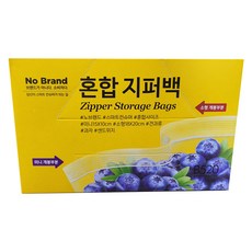 노브랜드 혼합지퍼백 160매, 160개, 1개