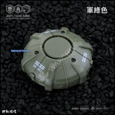 【野戰搖滾】WARCHIEF 軍風地雷造型蚊香盒 黑色/軍綠色/沙色 戰術地雷 戶外露營 防蚊盒 驅蚊 野營 蚊香, 軍綠色