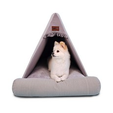 디알엠 강아지집 고양이 애견 텐트 하우스, 그레이