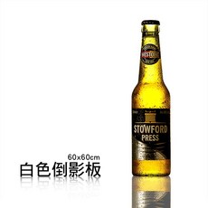 三重 大人氣 60 x 60 cm 壓克力 倒影板 (白), 1個