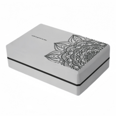 홈트레이닝 EVA 요가 폼블럭 필라테스블럭 밸런시스 요가블럭, 그레이, 1개