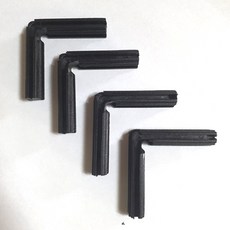 셀프 방충망교체 미세망 부자재 코너가드 4P, 코너가드4P(회색), 1세트