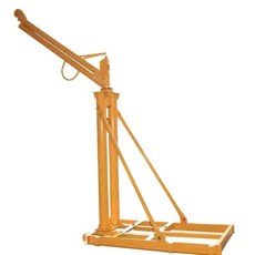 台灣出貨 可開統編 吊機家用小型升降上料機220v室外屋頂建築裝修電動起重1噸提升機, 1個, 500公斤雙柱單獨架子