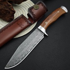 클래식 나이프 다마스커스 K481 캠핑 소장용 칼 전술 생존나이프