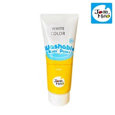 짜서쓰는 워셔블 물감 하얀색 페인팅놀이 화방용품 엄마표미술놀이 페인트