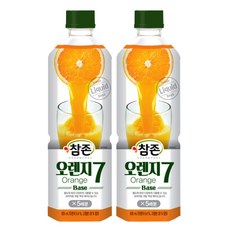 참존 오렌지7 베이스, 835ml, 2개