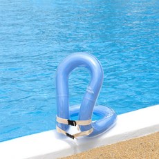 라라비치 프리미엄 이중 스윔베스트 튜브 구명조끼, 블루, 1개