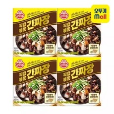 [오뚜기] 직접볶은간짜장 고형 106g 4개