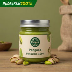 [관부가세포함] 판게아 Pangaea 무가당 피스타치오 스프레드 100%, 1개, 110g