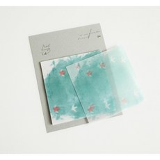 Yohaku 方形透寫便條紙本 - 那日天空, 1個