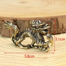 앤티크 솔리드 브라스 올빼미 미니어처 피규어 레트로 구리 동물 티 펫 데스크탑 장식품 공예 동물 피규어, 12 style7 A05