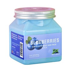 Blueberries 身體去角質磨砂膏 350ml, 1個, 藍莓藍莓 [350ml]