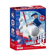 WOW 兒童棒球玩具套裝, 粉紫【三合一】, 1個