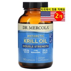 ProHealth Longevity 2배 강도 남극 크릴 오일 2000mg Antaractic Krill Oil Double Strength, 2개, 90정