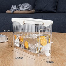 透明冷水壺帶水龍頭 3.9L, 冷水壺3.9L, 1套