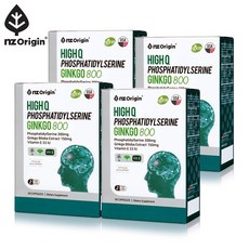 엔젯오리진 포스파티딜세린 징코 800, 30정, 4개
