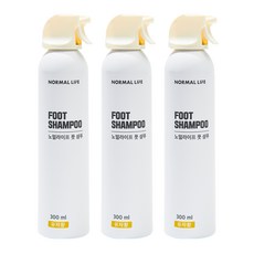 노멀라이프 풋 샴푸 유자향, 1개입, 3개, 300ml