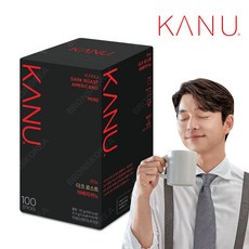동서 맥심 카누 다크 로스트 미니 100T 아메리카노 커피, 1개