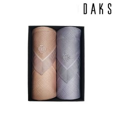 [백화점 정품] 닥스 DAKS 25SS 남녀 손수건 2매세트 선염 161번