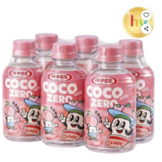 야쿨트 한국 에치와이 코코바이트 제로 복숭아맛, 24개, 280ml