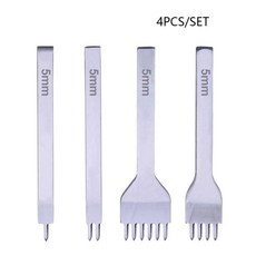 가죽 도구 화이트 천공기 수제 펀치 손바느질 아트, 1개, 3. C