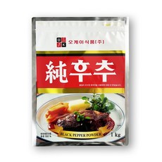 순도 100%후추 순후추, 1kg, 1개