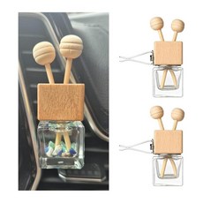 Sandfren Car Air Vent Clip 2PCS Empty Glass Bottles Vehicle Conditioning Outlet Decoration Automo, Sandfren Car Air Vent Clip, 2P