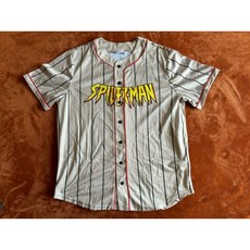 Marvel Spider-Man 蜘蛛人 棒球球衣 尺寸 L, 1個
