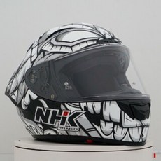 NHK GP-R Tech ABS 臉譜 (MASK) GPR XL 淺墨, 1個