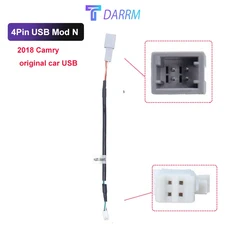 자동차 안드로이드용 4핀 기존 USB 변환기 케이블 어댑터, 14 Mod N