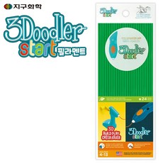 쓰리두들러 3D 프린팅펜 전용 필라멘트 (PCL 연두), 1개