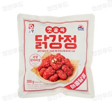 [사조오양] 옛골목 닭강정 매콤달콤 300g, 1세트, 600g