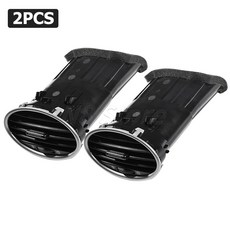 MK2 자동차 용 통풍구 2 배출구 포드 깍지 에어컨 4M51A014121 대시보드 공기 1개 2013 4 포커스 스위치 핸들 2005, 2PCS