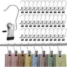 옷장용 Imengjbang 200개 부츠 행거 클립 레깅스 정리함 세탁 후크 걸이 스테인리스 스틸 옷 핀 바지 수건 양말 모자 키 큰 홈 트래블