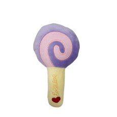 와이유 반려견 장난감 삑삑이 혼자놀이, 1개, 보라색 막대사탕