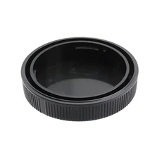 Canon RF 마운트 렌즈 후면 캡 또는 카메라 바디 세트 EOS 플라스틱 검정색 커버 뚜껑, 02 Lens Rear Cap